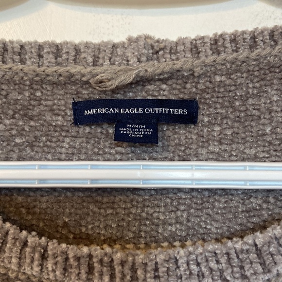 NWOT American Eagle Chenille Balloon Sleeve Sweater - Picture 6 of 11